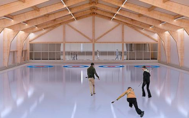 Projekt nowej hali curlingowej w Łodzi