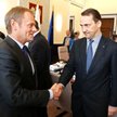 Donald Tusk i Radosław Sikorski