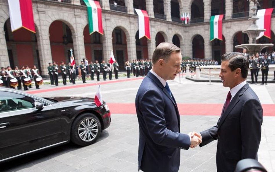 W Meksyku polskich eksporterów wsparł Andrzej Duda, prezydent RP