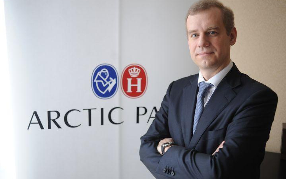 Michał Jarczyński, kierujący Arctic Paper, producentem papieru, zapowiadał inwestycje w energetyke o