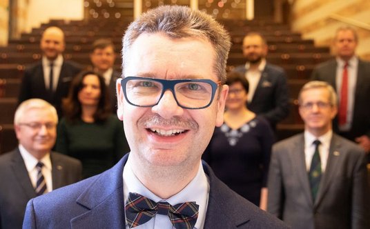 dr hab. Piotr Wachowiak, rektor Szkoły Głównej Handlowej