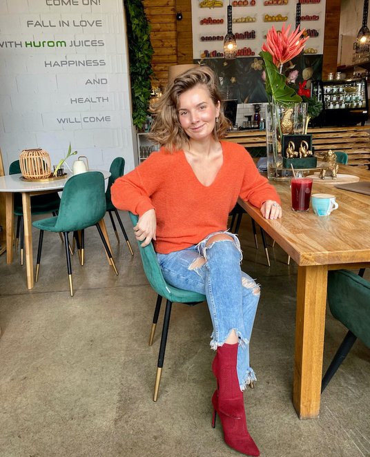 Na początku nasze dania były bardzo proste, nie mieliśmy karty, menu wypisywaliśmy na ścianie, a wię