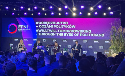 Panel ministrów na EFNI. Sikorski o MSZ: Odziedziczyłem ruiny resortu