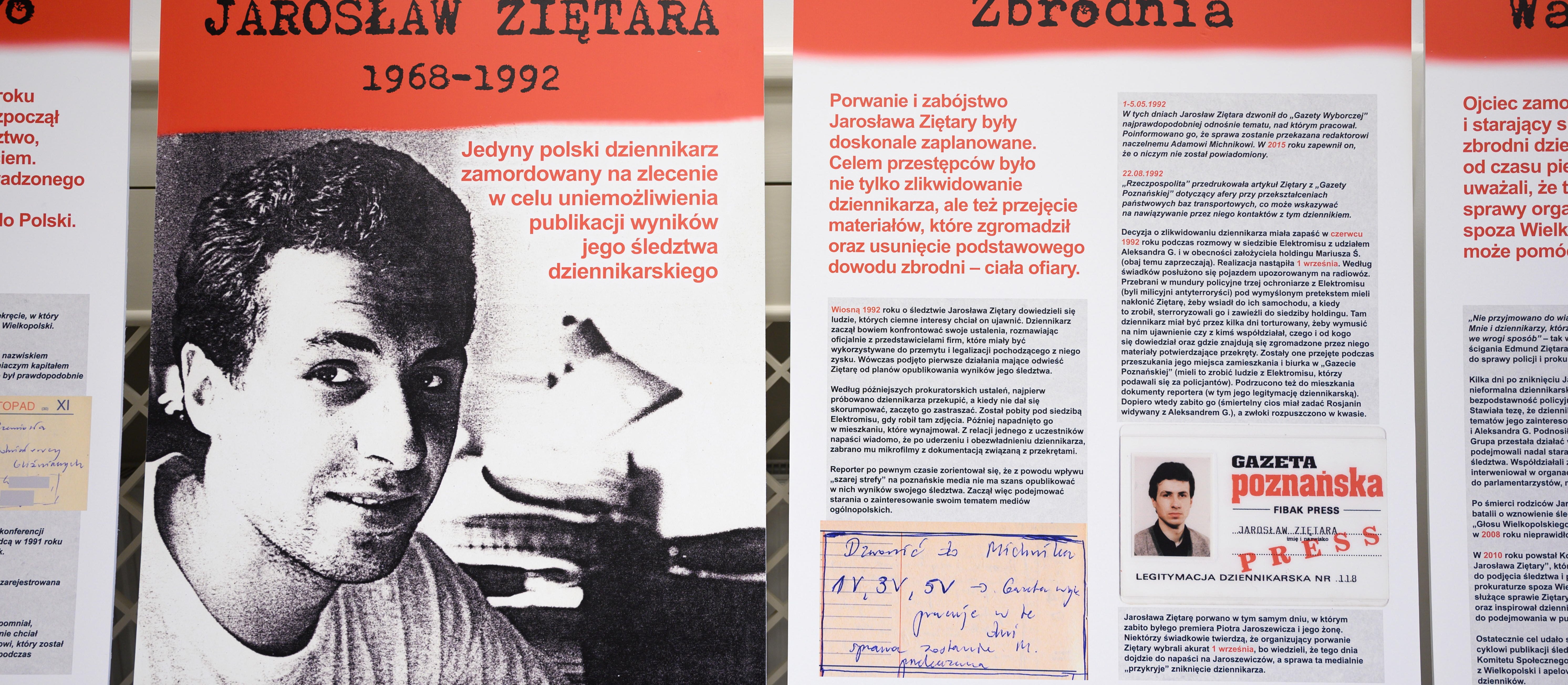 Sprawa śmierci Jarosława Ziętary. Apel Rady Polskich Mediów