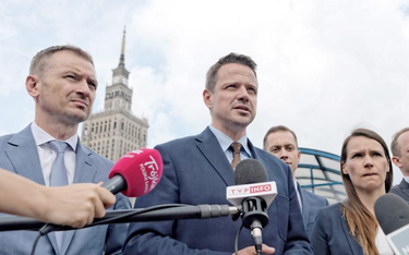 Sztab Rafała Trzaskowskiego (PO) przekonuje wyborców, że pokonanie PiS w stolicy otworzy drogę do zw
