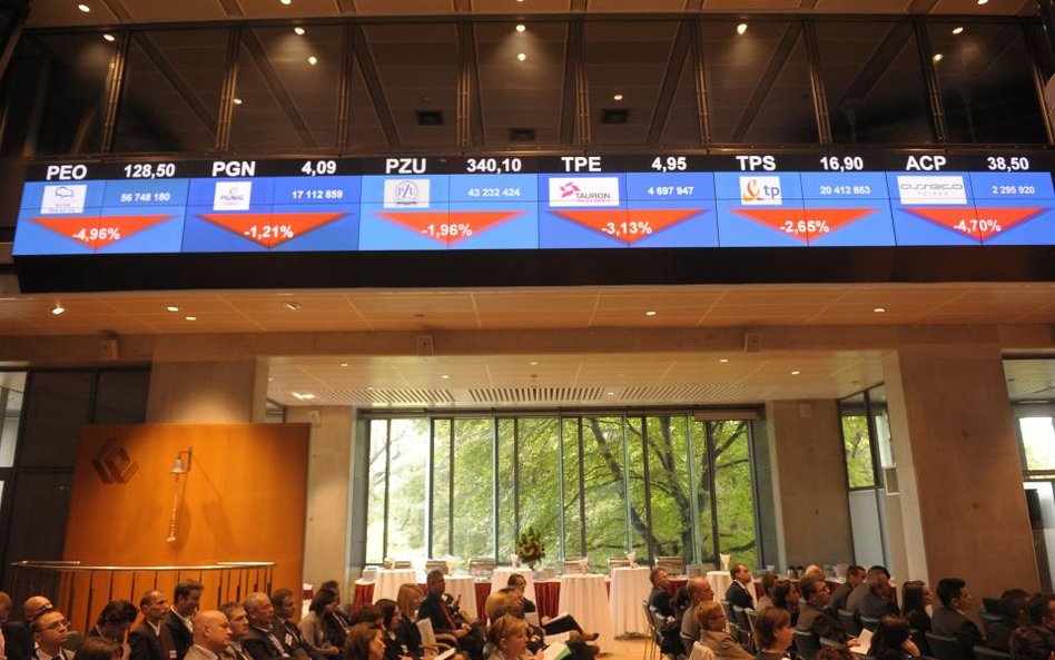 WIG20 znowu pnie się w górę