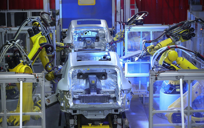 Roboty w fabryce Porsche