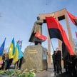 Pomnik Stepana Bandery, przywódcy Organizacji Ukraińskich Nacjonalistów, we Lwowie