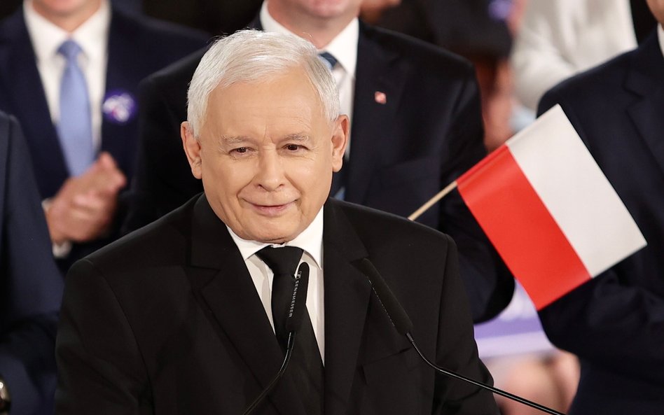 Prezes PiS Jarosław Kaczyński