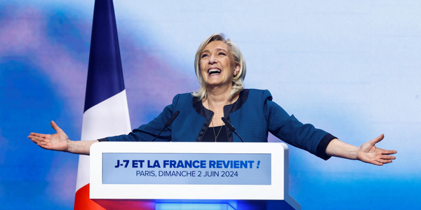 Wybory we Francji: Rośnie poparcie dla partii Marine Le Pen