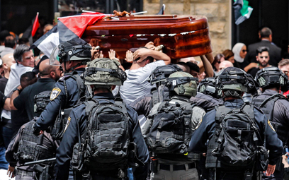 Doszło do starć między izraelskimi siłami a palestyńskimi żałobnikami