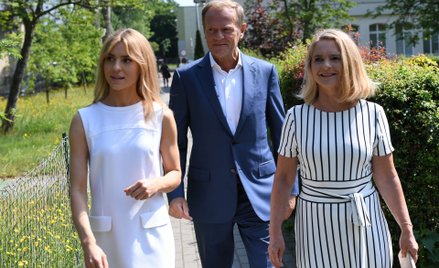 Katarzyna Tusk, Donald Tusk i Małgorzata Tusk