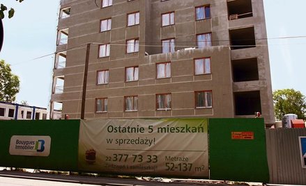 Ostatnie mieszkania na osiedlach czasem sprzedają się latami