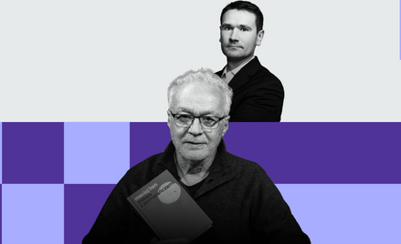 Maciej Hen, pisarz, autor książki „Tratwa z pomarańczami”.