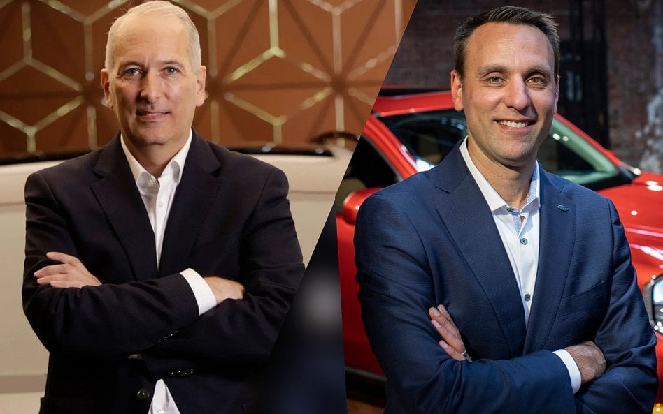 Od lewej: Markus Haupt nowy prezes Seata i Cupry i Jim Baumbick nowy prezes Ford of Europe