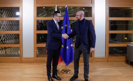 Premier Mateusz Morawiecki przedstawił 7 lutego w Brukseli przewodniczącemu Rady Europejskiej Charle