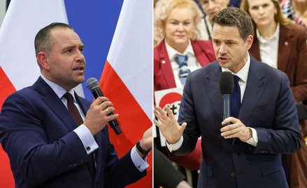 Karol Nawrocki i Rafał Trzaskowski