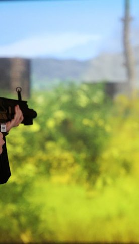 Wielką zaletą wirtualnej strzelnicy jest fakt, że nie wymaga ona stałej i kosztownej infrastruktury