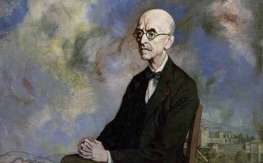 Manuel de Falla, portret autor Ignacio Zuloaga y Zabaleta, 1932