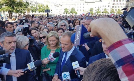Tusk w Krakowie apeluje o jedność na stulecie
