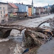 Lądek-Zdrój wciąż wygląda tak jak wtedy, gdy fala powodziowa zrujnowała niżej położone fragmenty mia