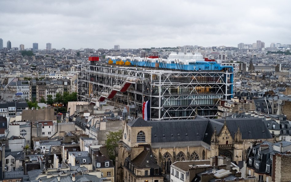 Projekt Renzo Piano i Richarda Rogersa, dwóch cenionych architektów, autorów Centrum Pompidou, przez