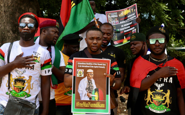 Antyrządowy protest w nigeryjskiej Biafrze