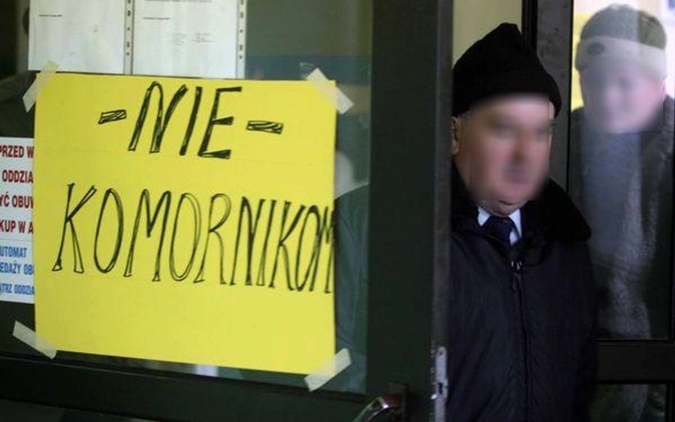 Komornicy: niebezpieczne rozwiązania