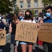 „Życie Afgańczyków ma znaczenie” – demonstracja w Paryżu, której uczestnicy domagali się od władz Fr