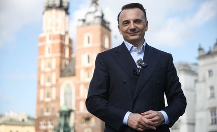 Łukasz Gibała, kandydat na prezydenta Krakowa i założyciel stowarzyszenia Kraków dla Mieszkańców