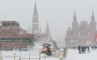 Zima paraliżuje Moskwę