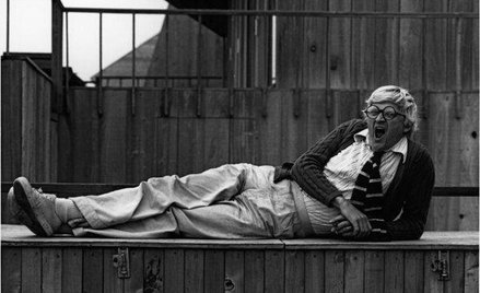 David Hockney; 1976 r.; fot. Robert Mapplethorpe