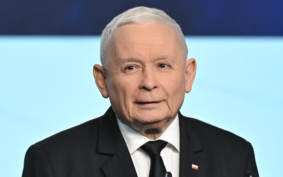 Prezes PiS Jarosław Kaczyński