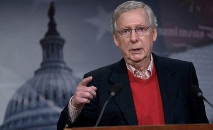 Mitch McConnell, przywódca republikańskiej większości w Senacie