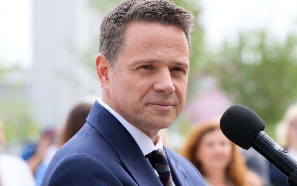 Prezydent Warszawy Rafał Trzaskowski