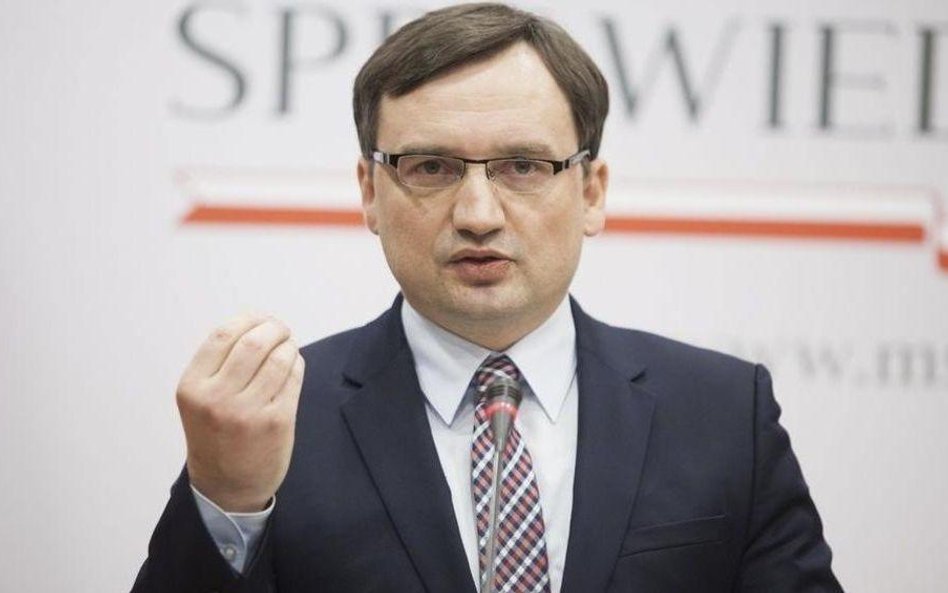 Minister sprawiedliwości Zbigniew Ziobro