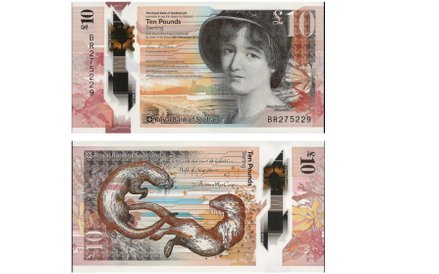 Banknot ten rywalizował ze zwycięskim w ścisłym finale konkursu.