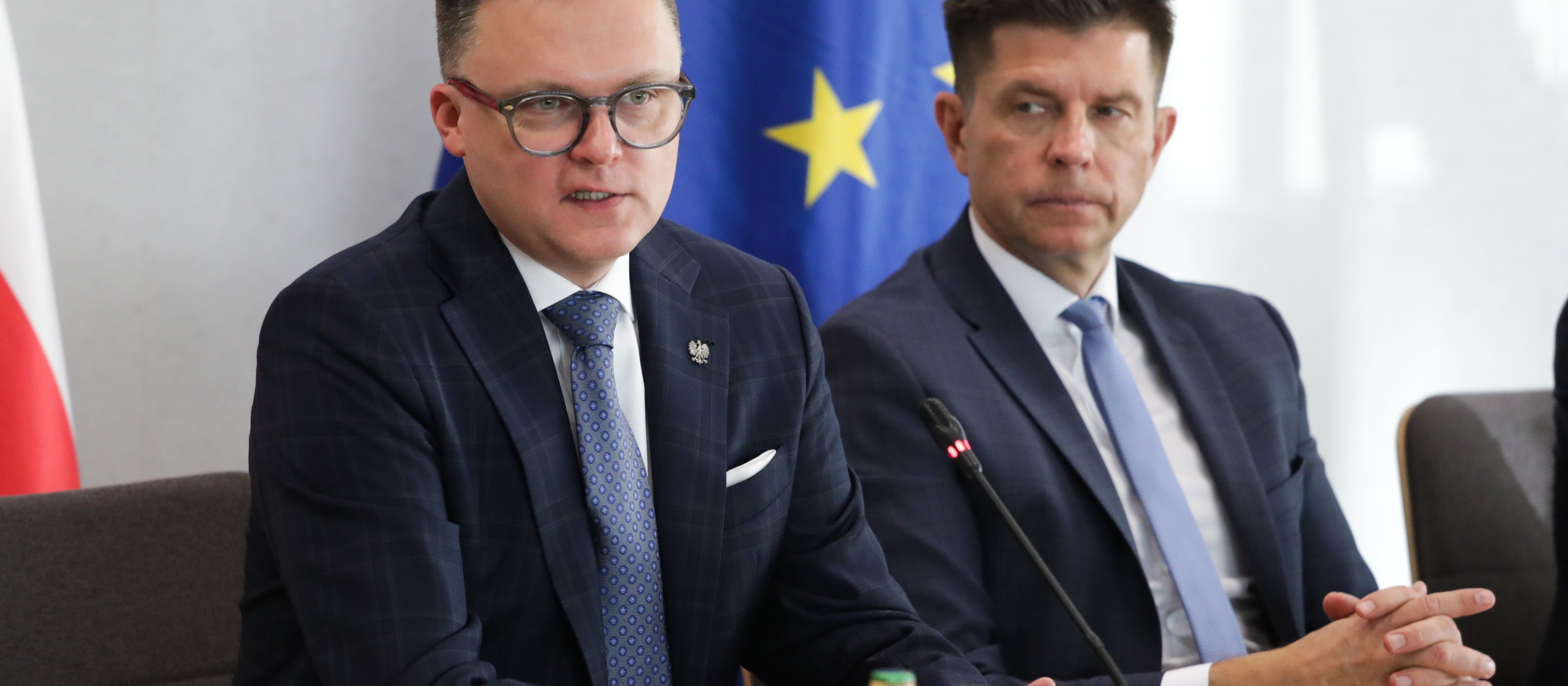 Rozpoczyna się wewnętrzna kampania w Polsce 2050. Ryszard Petru chce zastąpić Szymona Hołownię