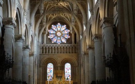 Wnętrze katedry w obrębie Christ Church College