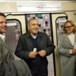 Rafał Trzaskowski i Grzegorz Schetyna we wtorkowy poranek podróżowali warszawskim metrem.