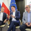 Donald Tusk, Szymon Hołownia i Włodzimierz Czarzasty. Czy opozycja demokratyczna utworzy jednak wspó