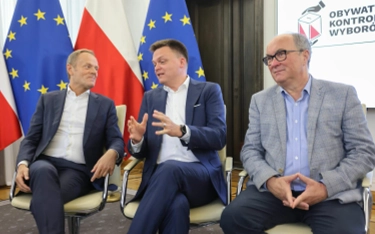 Donald Tusk, Szymon Hołownia i Włodzimierz Czarzasty. Czy opozycja demokratyczna utworzy jednak wspó