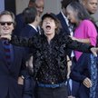 Mick Jagger i Ronnie Wood (z prawej)