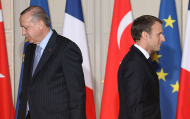 Erdogan: Mam nadzieję, że Francja pozbędzie się Macrona