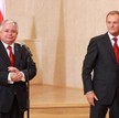 Lech Kaczyński i Donald Tusk.