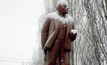 Pomnik Lenina w Kijowie