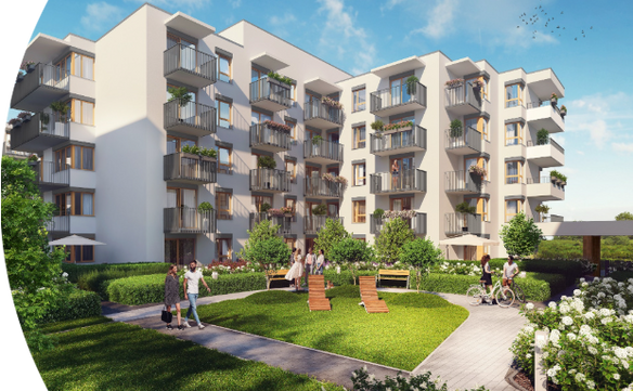 Wizualizacja inwestycji Mokotów Sportowy