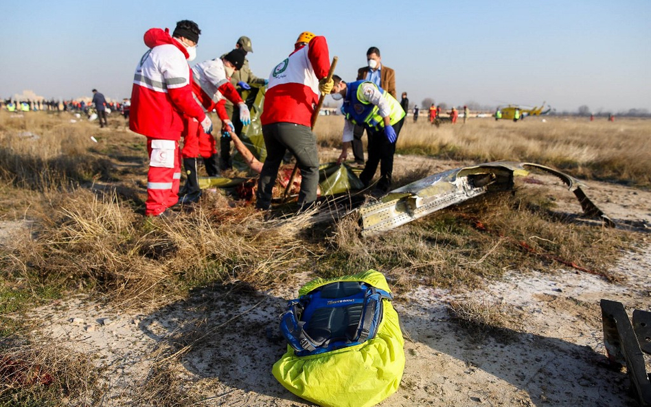 Iran – boeing 737 rozbił się po starcie z lotniska w Teheranie