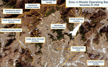 Korea Północna ukrywa bazy rakietowe