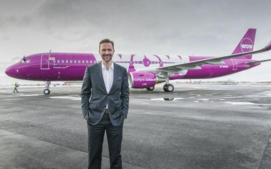 Dyrektor generalny WOW Air Skúli Mogensen